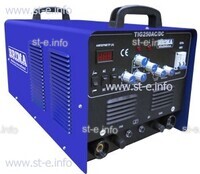 Универсальная установка аргонно-дуговой сварки BRIMA TIG 250 (220) ac/dc - st-e.info - Самара