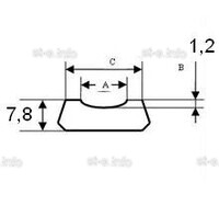 Плоские керамические подкладки С-27mm - st-e.info - Самара