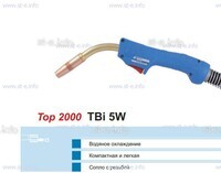 Горелка для полуавтоматической сварки TBi 5W-blue-ESW, длина 4 метра - st-e.info - Самара