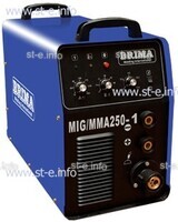 Сварочный инверторный полуавтомат BRIMA MIG/MMA 250-1 (220) - st-e.info - Самара