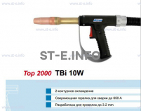 Горелка для полуавтоматической сварки TBiP 10W-black-RWZ (Pistol handle/straight), длина 5 м. - st-e.info - Самара