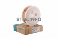 Проволока сарочная омеднённая Hyundai SM-70 (аналог СВ-08Г2С) - st-e.info - Самара