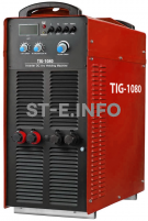 Сварочный аппарат для аргонодуговой сварки TIG-1080 - st-e.info - Самара