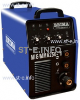 Сварочный инверторный полуавтомат BRIMA MIG/MMA 250-1 (220) - st-e.info - Самара