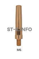 Наконечник М6*45*1,6 (для горелки qtb-500) Panasonic - st-e.info - Самара