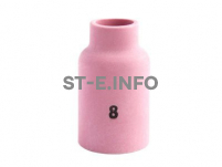 Сопло керамическое 8 мм L-25,5 мм №5 - st-e.info - Самара
