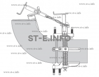 Центратор цепной однорядный Василёк СС-2TC для диаметров 100-530 синий для нержавеющей стали - st-e.info - Самара