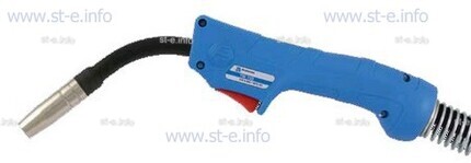 Горелка для полуавтоматической сварки TBi 250-DR-blue-ESG, со сменным поворотным корпусом, длина 3 метра - st-e.info - Самара
