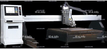 Шести-осевая портальная машина термической резки металла ST-BEVEL3580-SE(2500х6000мм) - st-e.info - Самара