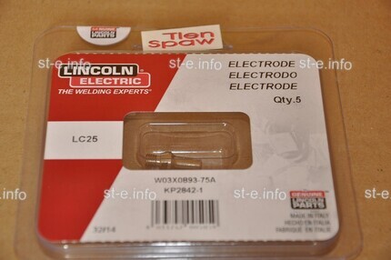 Электрод LC25 арт. W03X0893-75A - st-e.info - Самара