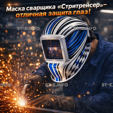 Маска сварщика хамелеон "Стритрейсер" (YXE-958I PRO) - st-e.info - Самара
