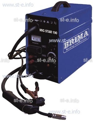 Сварочный полуавтомат инверторный одноблочный Brima MIGSTAR-190 - st-e.info - Самара