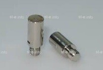 Электрод для плазмотрона ERGOCUT S25, ERGOCUT S25K, ERGOCUT S45 арт. PR0105 (короткий) - st-e.info - Самара