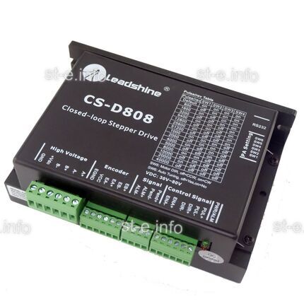  Серводрайвер шаговый CS-D808 Leadshine - st-e.info - Самара